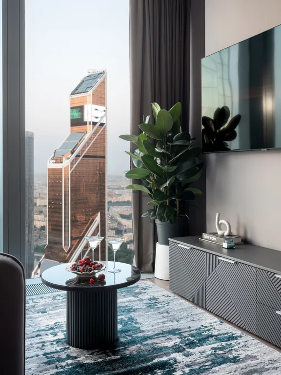 Квартира Квартира Видовая студия GM в Москва-Сити – твой личный penthouse — Москва