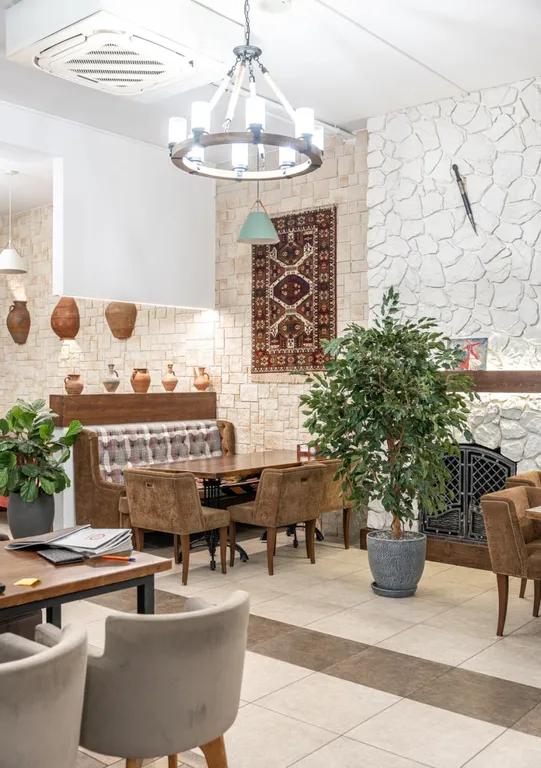 Апартаменты с видом на достопримечательность большую белую Месеть