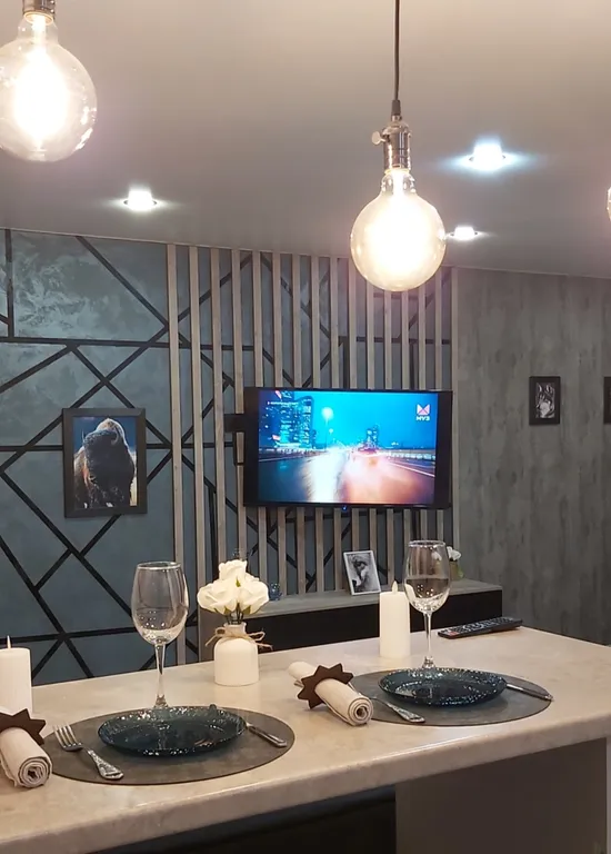 Комфортная студия в Арбековской заставе на 10 этаже.