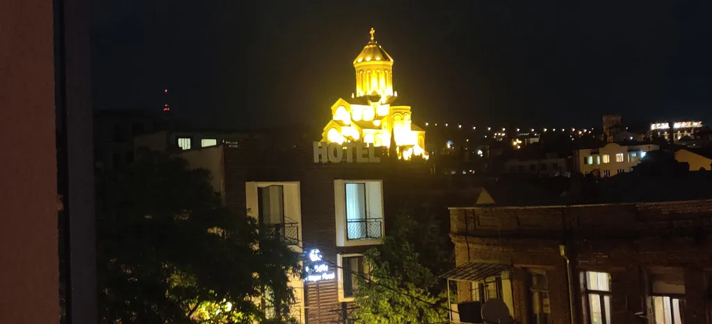 Апартамент с видом на достопримечательности