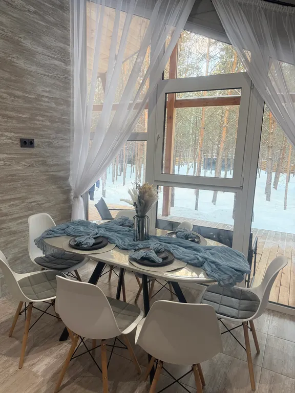 Дом 52m2 — чан, кухня, Wi-Fi