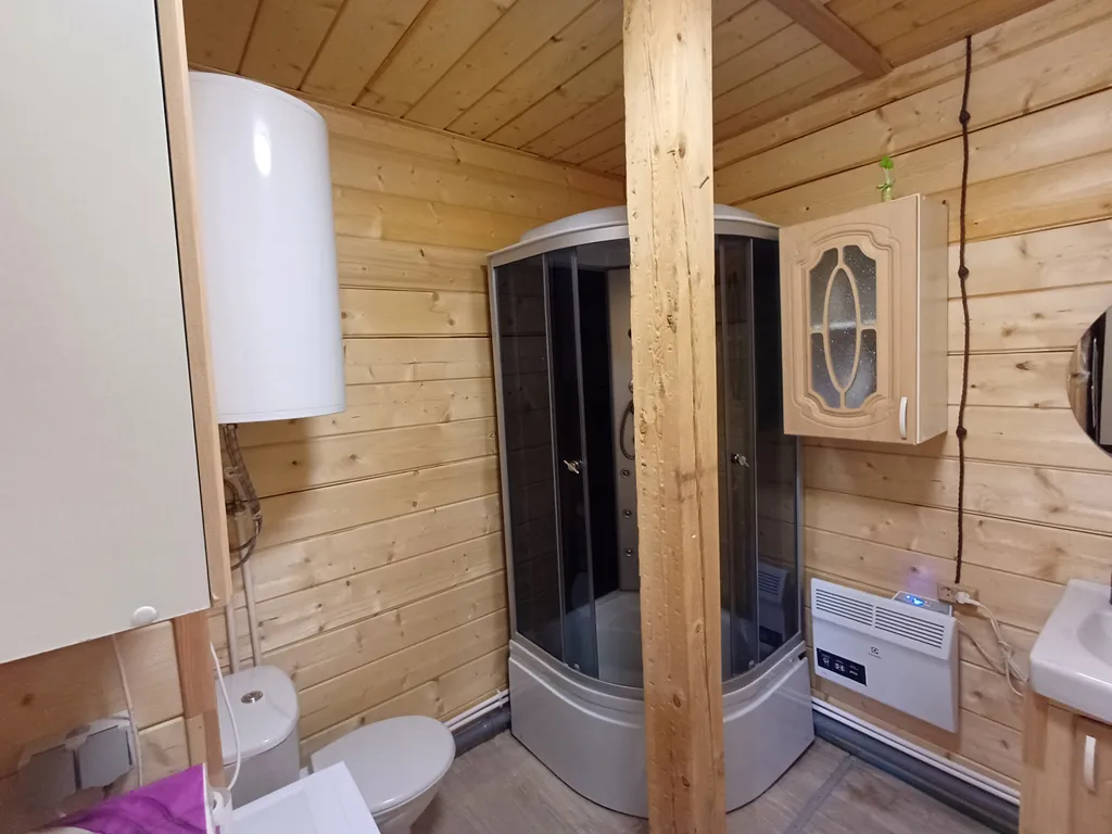 Эко дом на берегу Белого моря