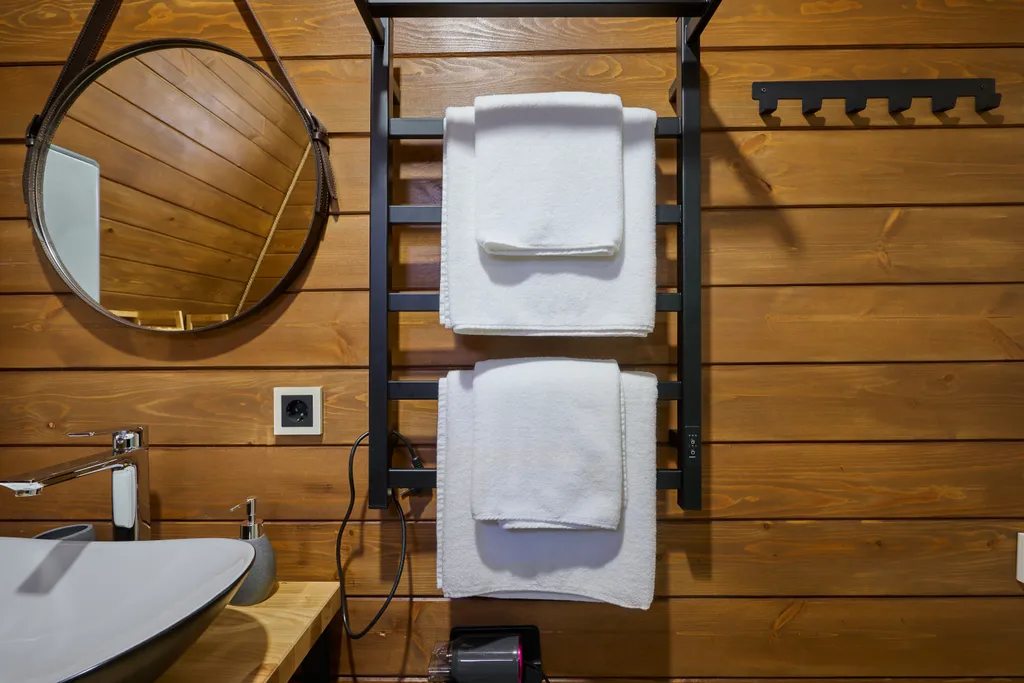 Коттедж Коттедж Шале с 1 спальней, кухня-гостиная с диваном и ванной комнатой — Мезмай