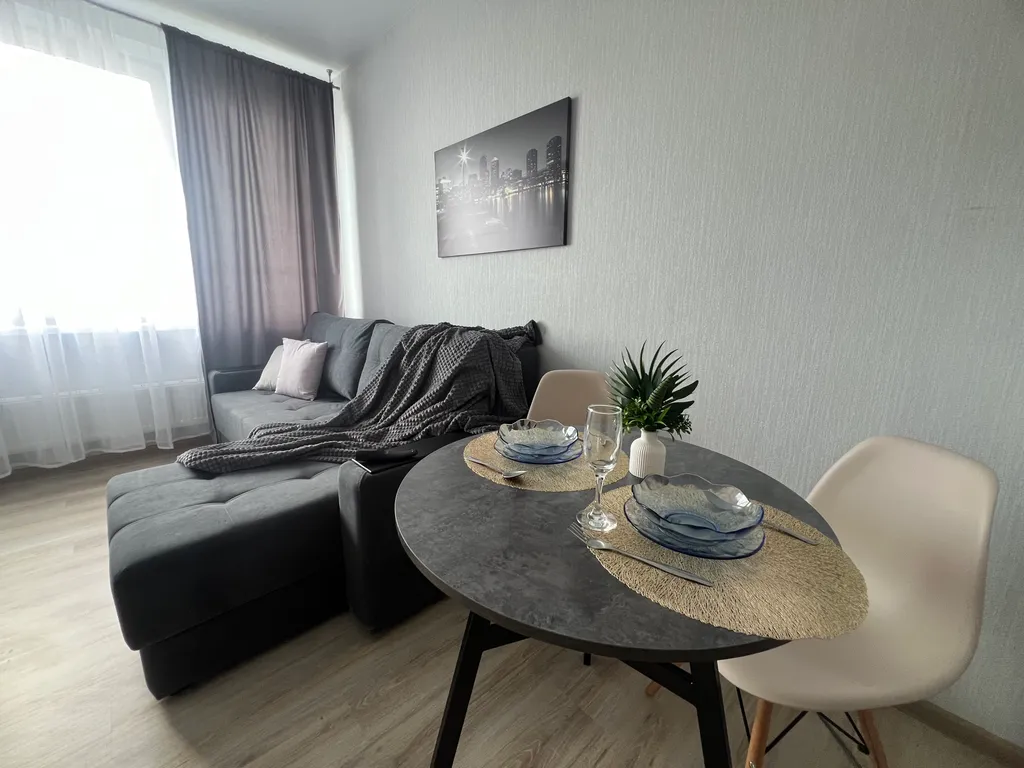 Евродвушка в центре города с шикарным видом на город