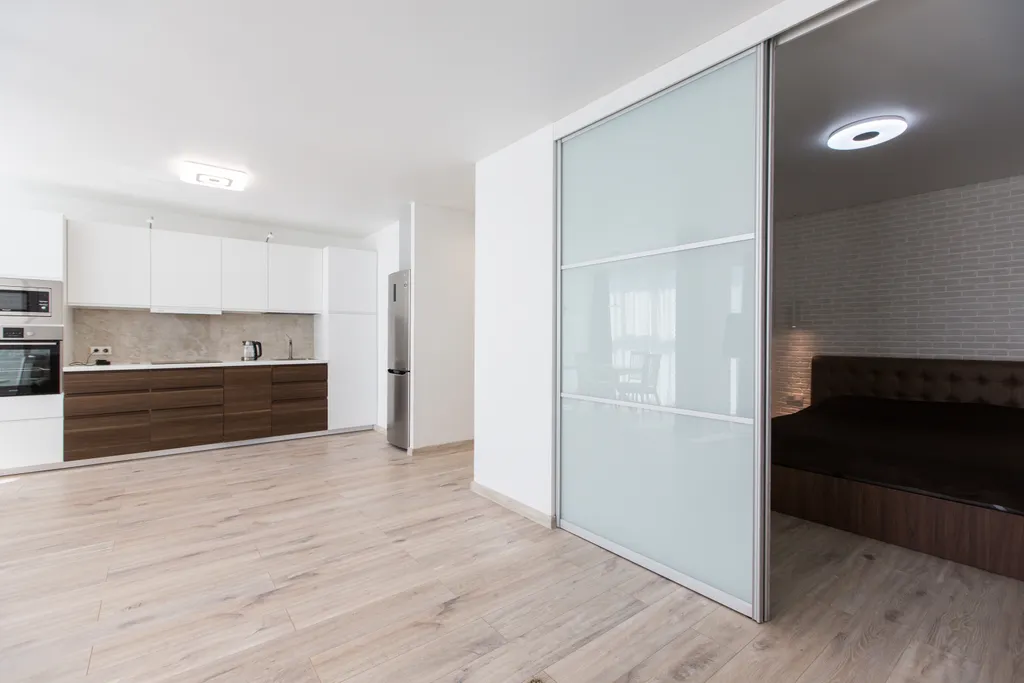 Просторная квартира с панорамными окнами