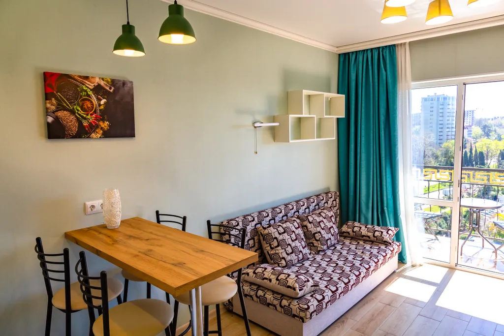 Квартира Квартира с видом на море и балконом — Адлер