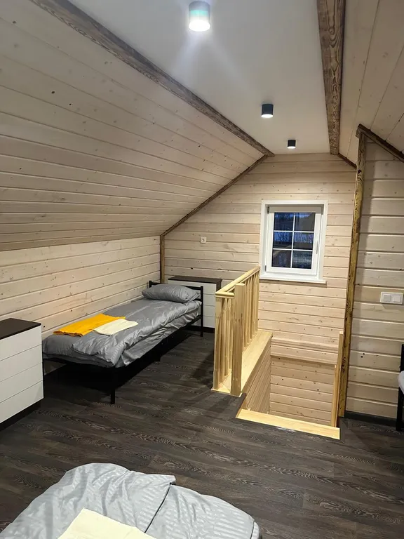 Альпийский дом на берегу Камы для семейного отдыха