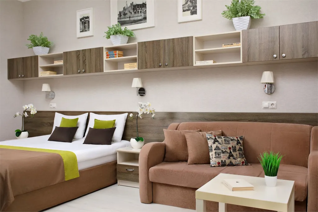 Апартаменты Park & House № 1 (кухня и ванна) до 5 гостей