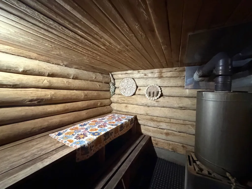 Дом с баней и чаном