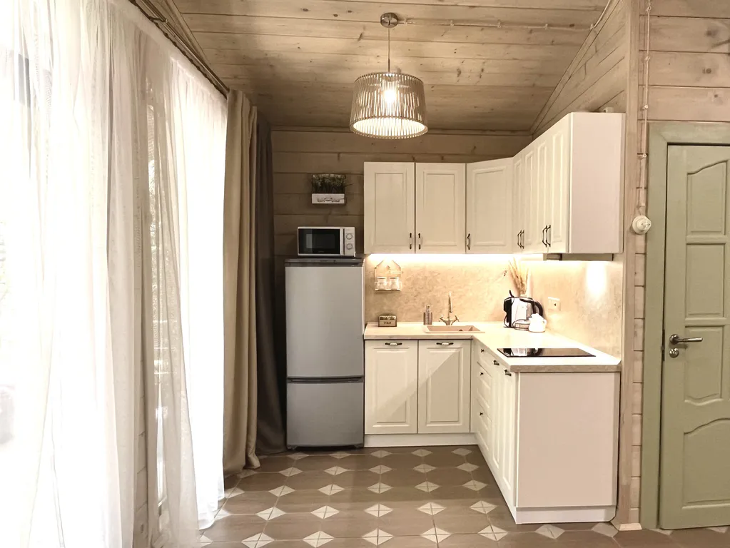 Коттедж Дизайнерский коттедж на берегу озера Волго на Селигере — Турбаза Чайка