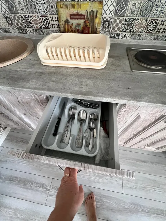 Студия с видом на море