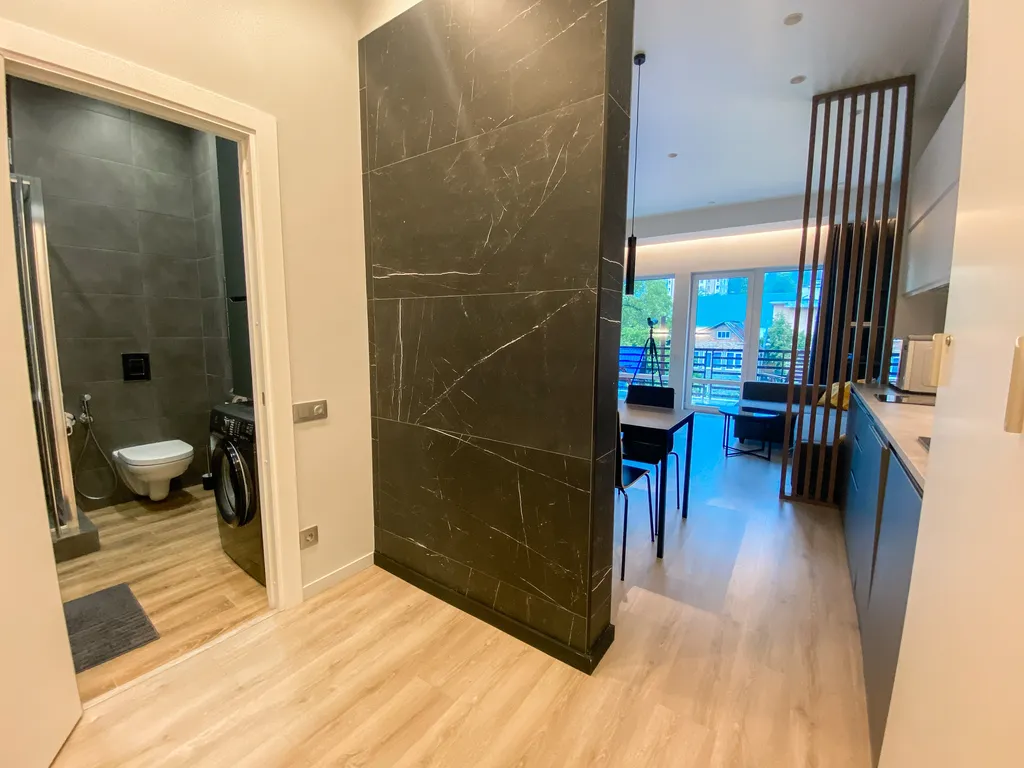 Апартаменты с террасой с панорамным видом на горы