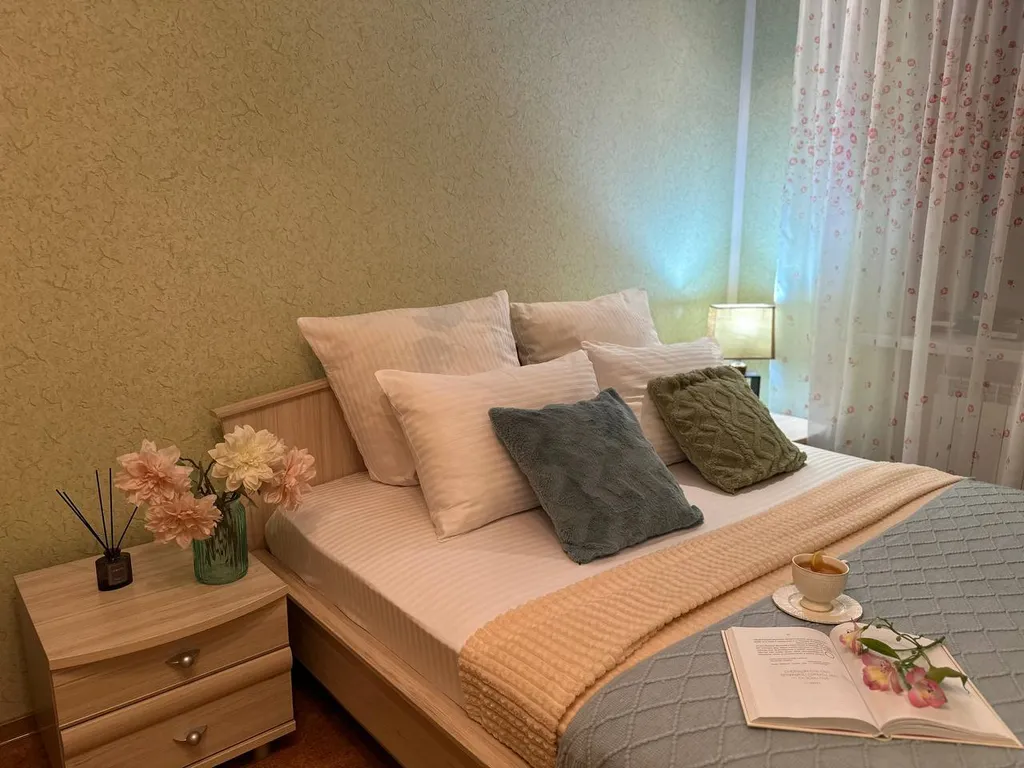 Уютная квартира с джакузи  и камином