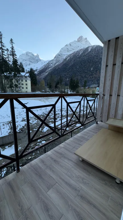 Уютные апартаменты в этно-стиле в новом отеле taukel