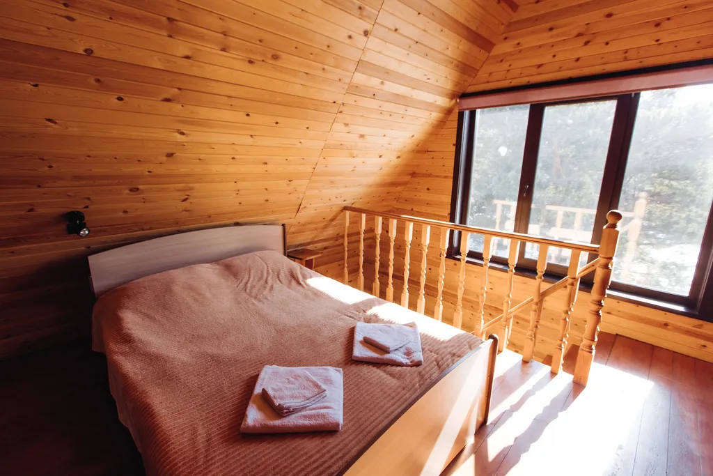 Домик на Байкале в скандинавском стиле