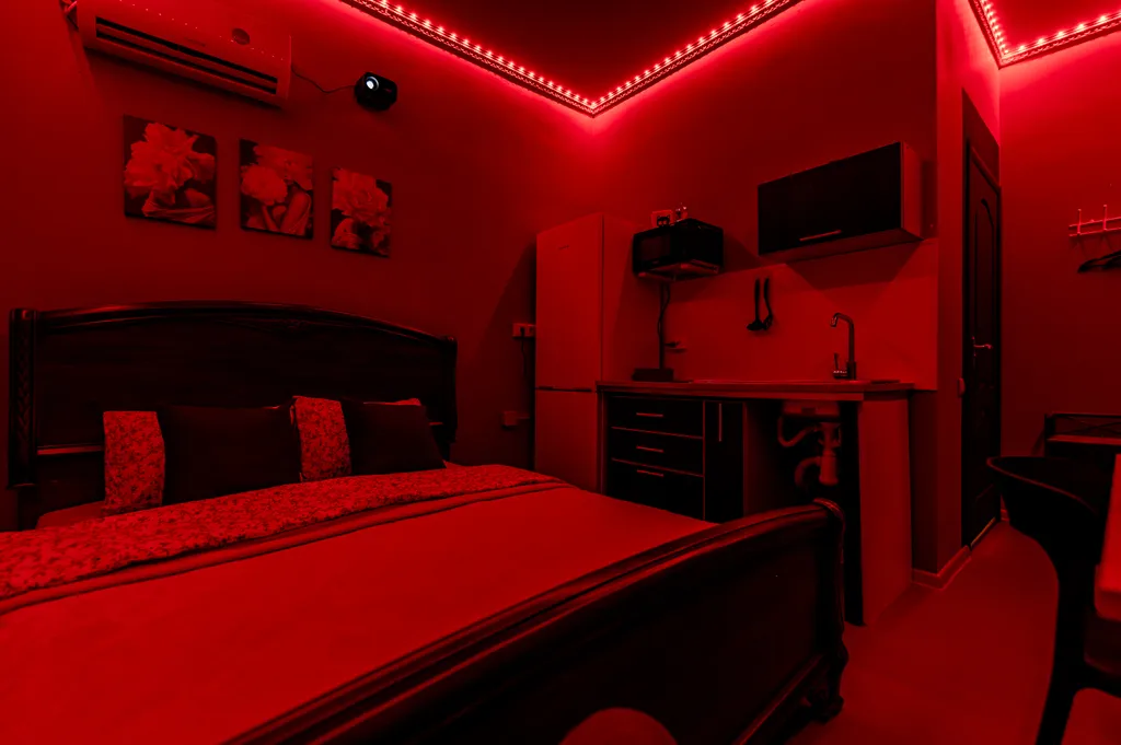 Квартира Квартира Уютная студия с проектором, без окна — Москва