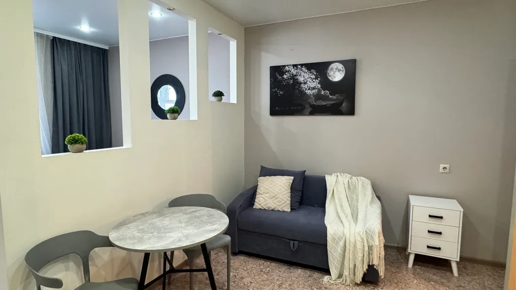 Квартира Квартира Уютная студия в Тихих Зорях — Красноярск