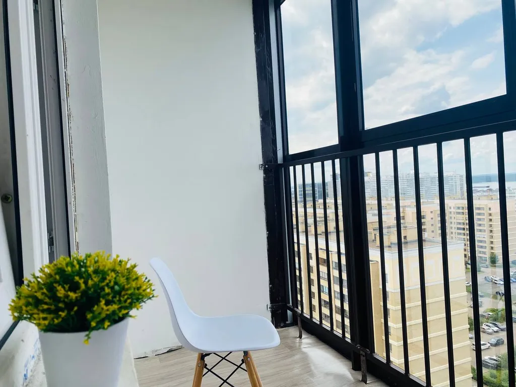 Уютная квартира в центре с потрясающим видом в новом ЖК