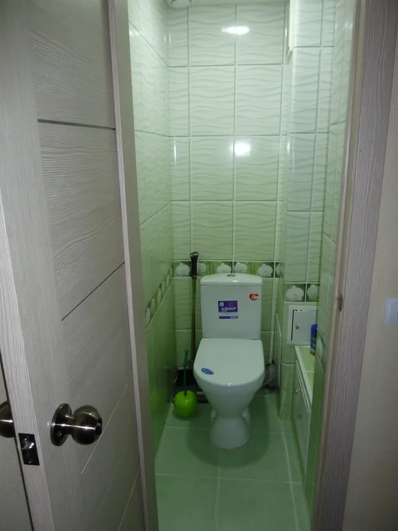 Двухкомнатная квартира около склона