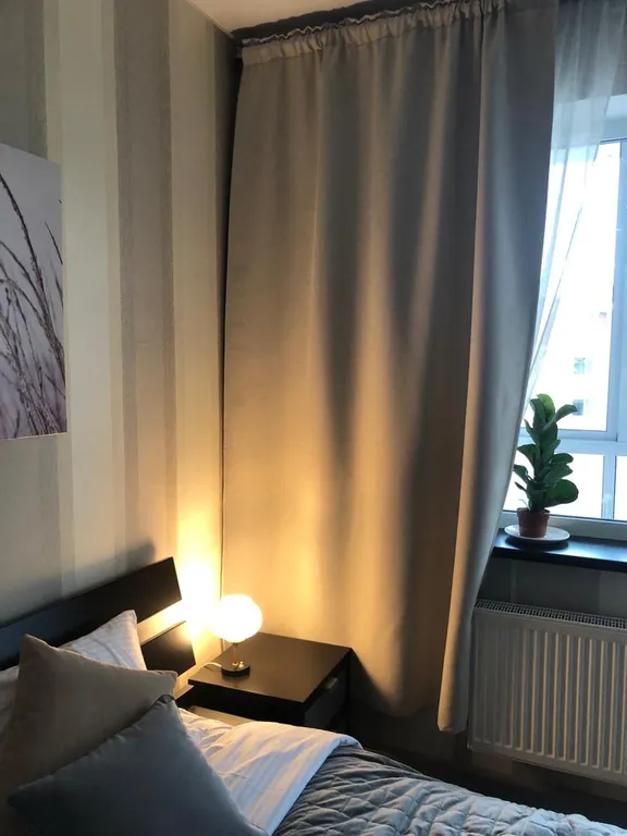 Уютная квартира с отдельной спальней и просторным балконом