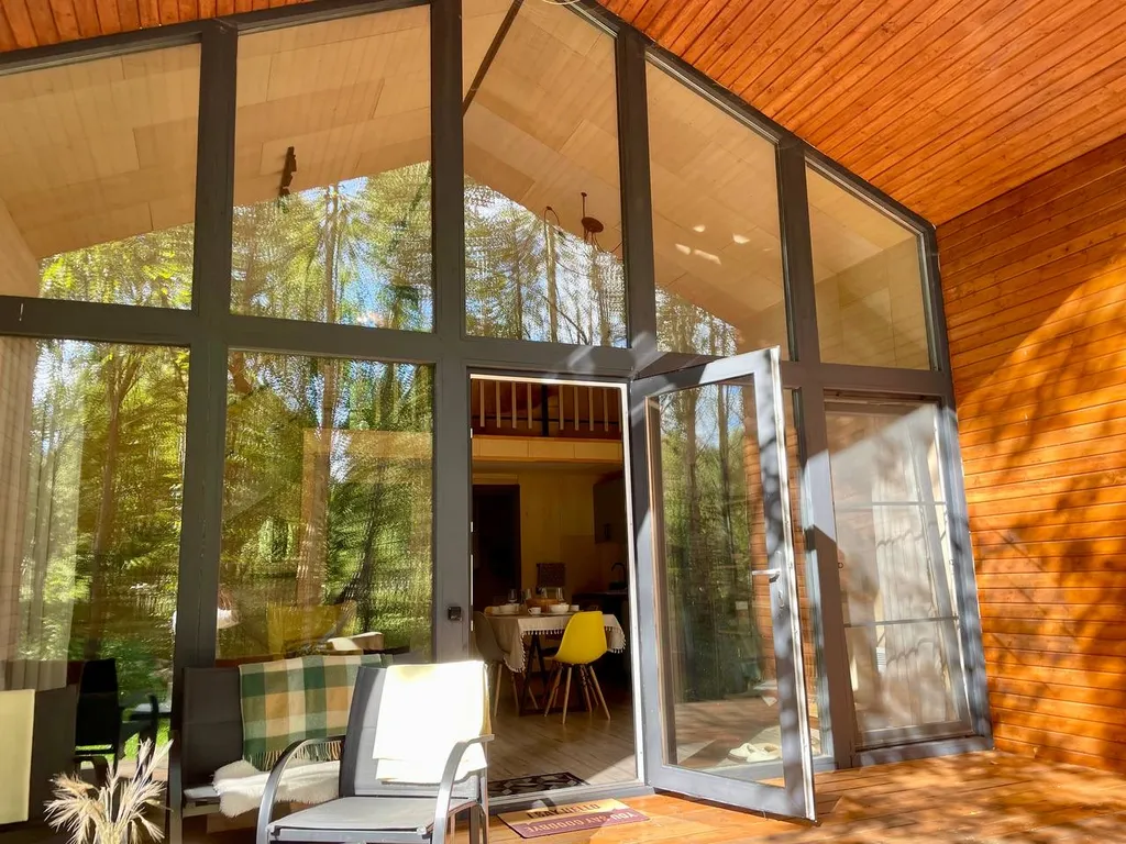 Загородный дом на берегу Рузы