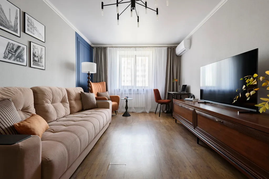 Апартаменты около парка Победы