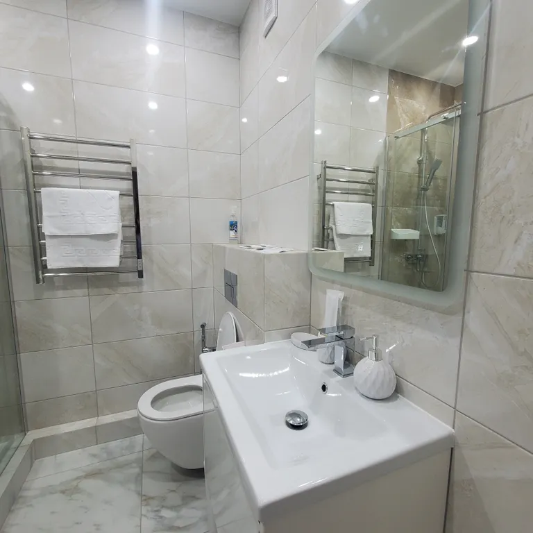 Двухкомнатные апартаменты в живописном месте Ялты