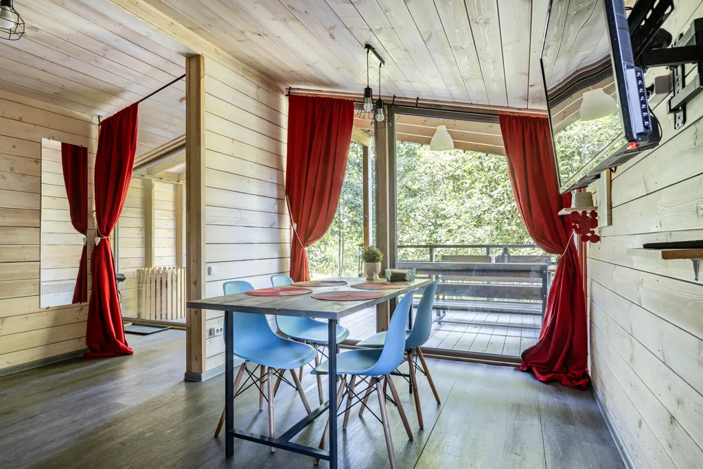 Дом в скандинавском стиле у озера Кипень на 6 гостей