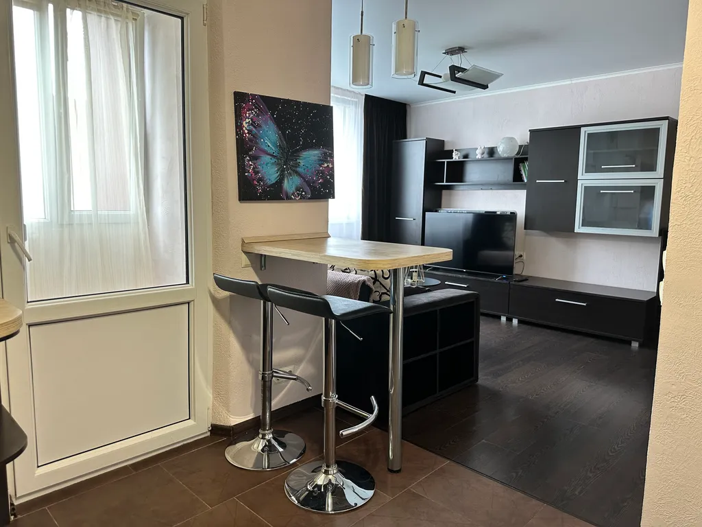 Уютная светлая квартира с кофемашиной