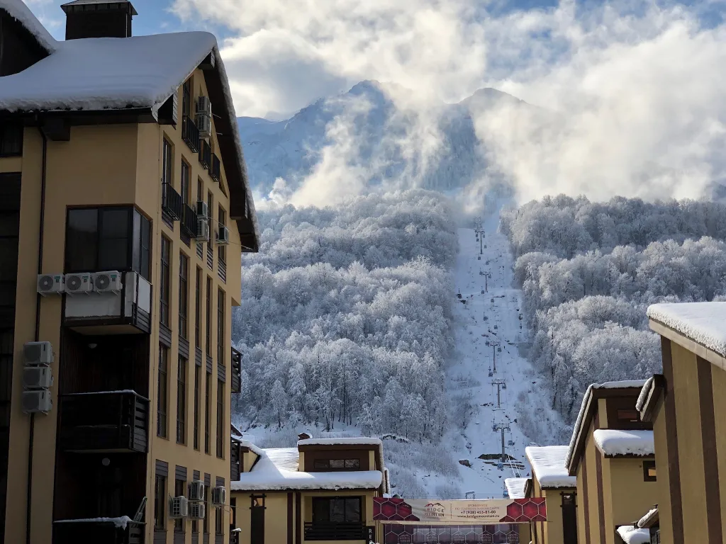 Квартира 2-этажные апартаменты напротив главного подъемника — аренда посуточно в Эсто-Садок