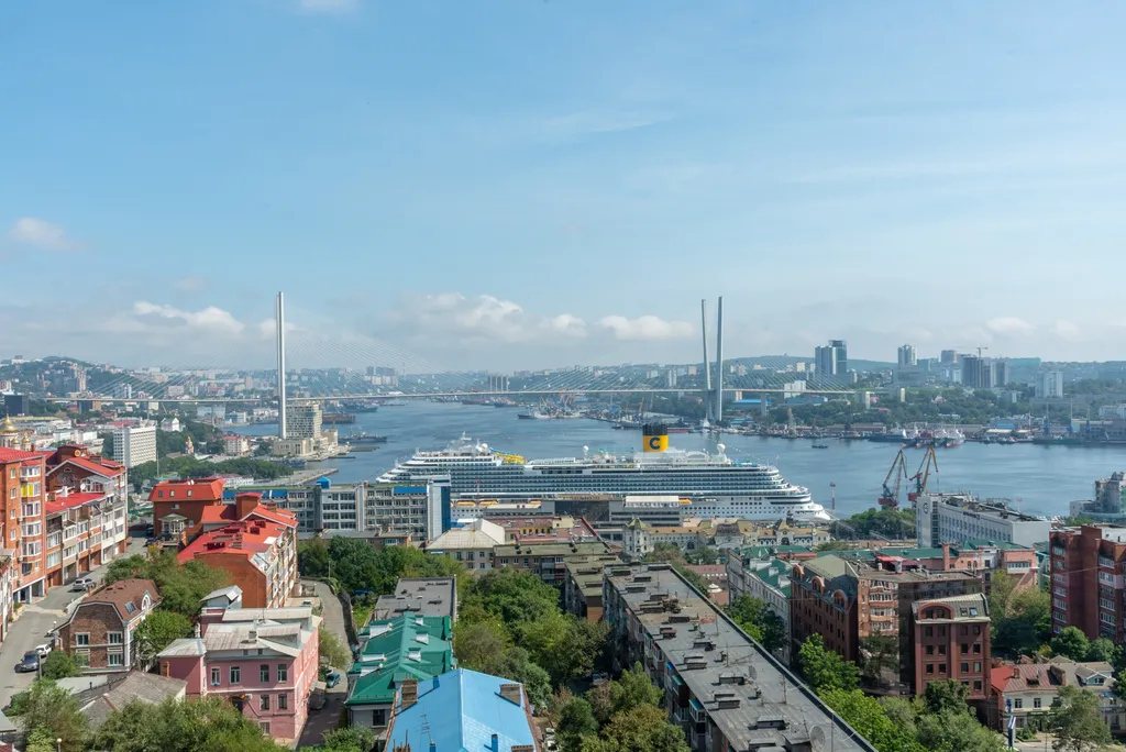 Квартира Квартира Студия с видом на залив Золотой рог — Владивосток