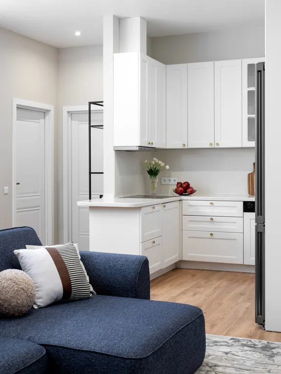 Стильная квартира на арбате с верандой