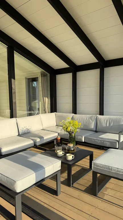 Коттедж Эксклюзивный дом с видом на шикарные закаты с сауной и купелью — Семеновское