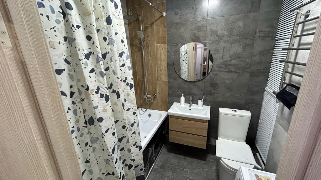 Уютная и светлая 1-комнатная квартира с современным ремонтом