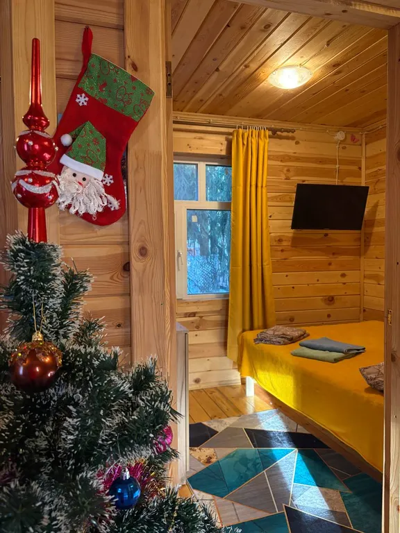 Гостевой домик на берегу озера Волго