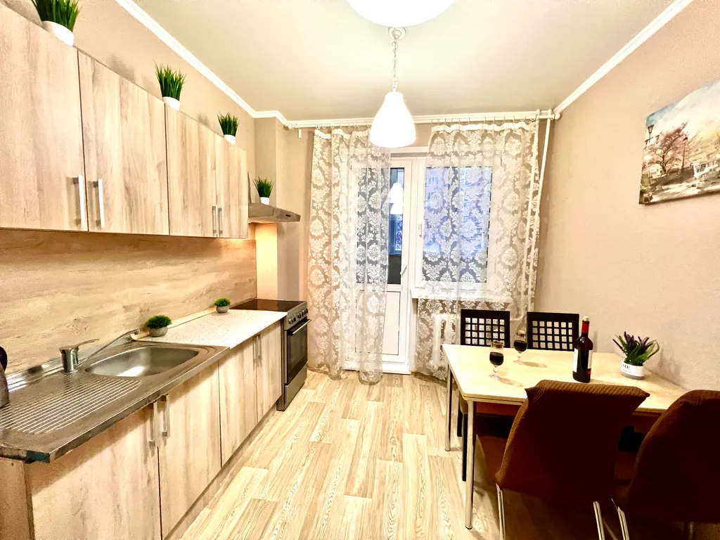 Уютная 1-комнатная квартира рядом с рекой Волга