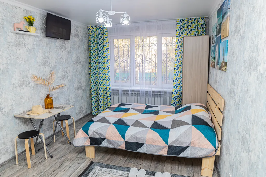 Удачный вариант студии — уют, стиль и полный комфорт