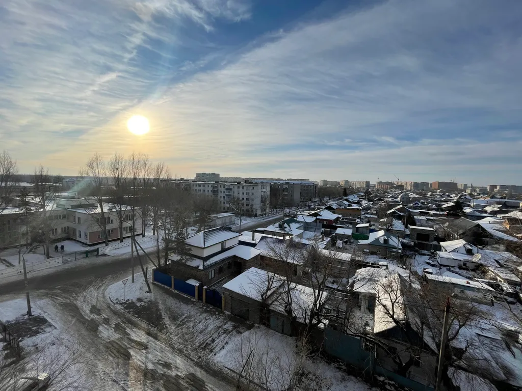 С видом на частный сектор