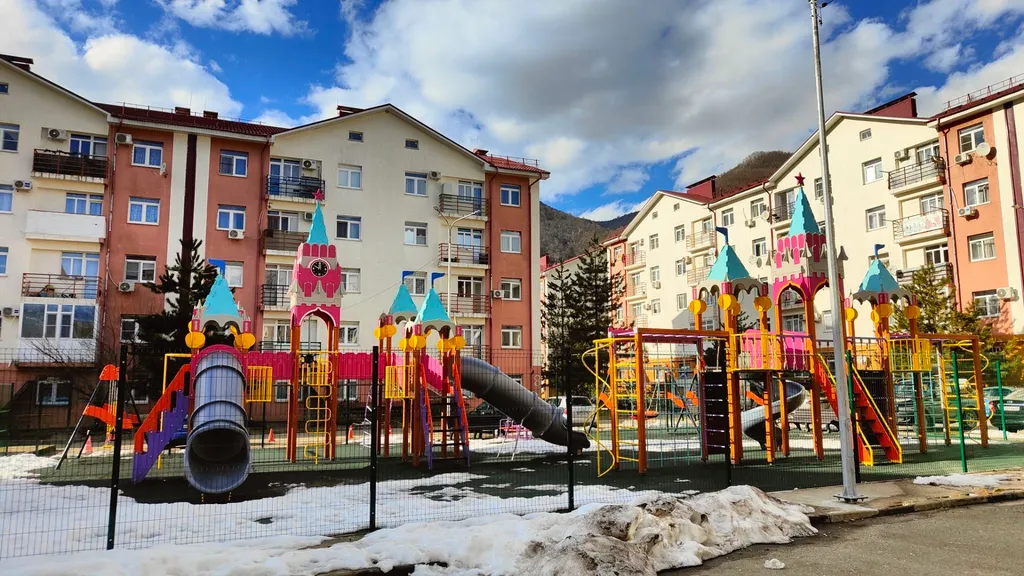 Квартира 1-к квартира с видом на горы, Красная Поляна — Эсто-Садок