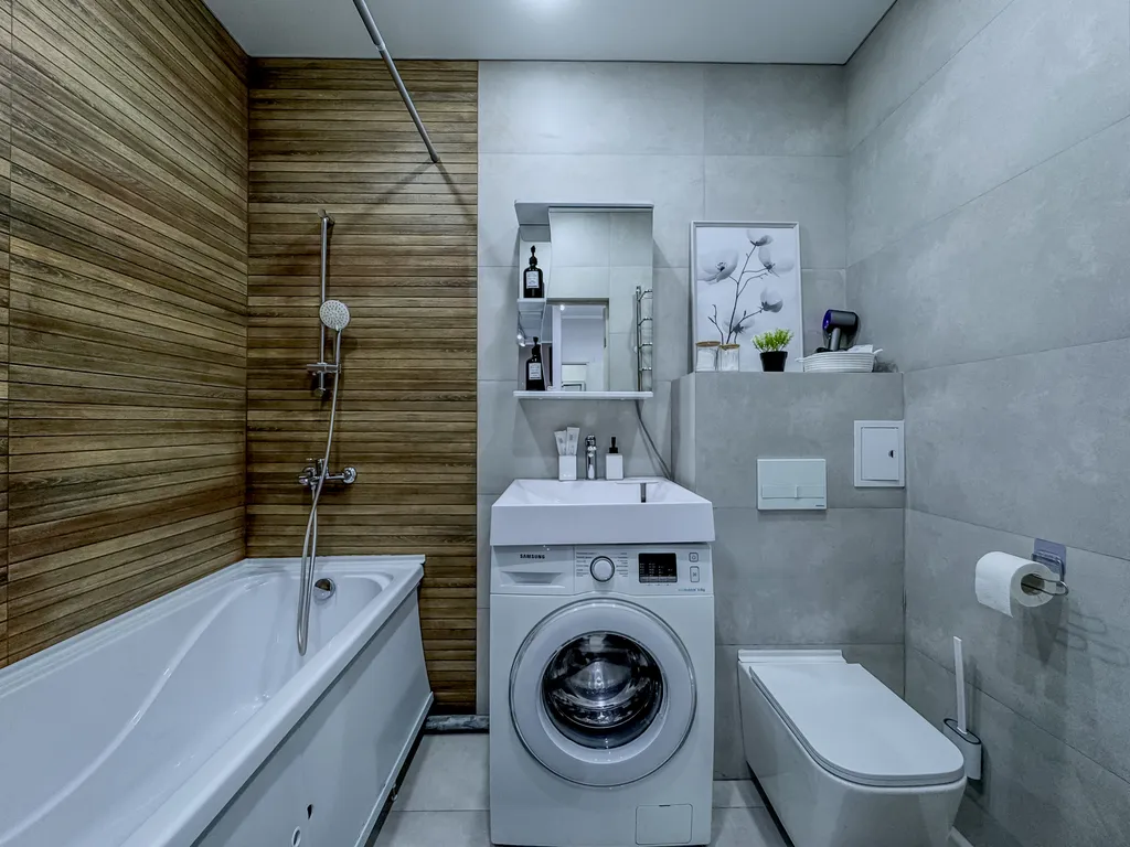 Квартира с евроремонтом, вид на город и реку