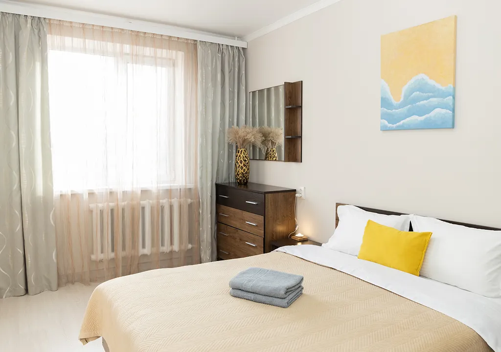 Красивая квартира с видом на горы