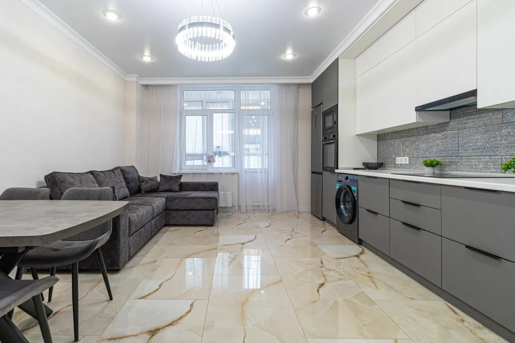 Просторная квартира в оживленном районе города