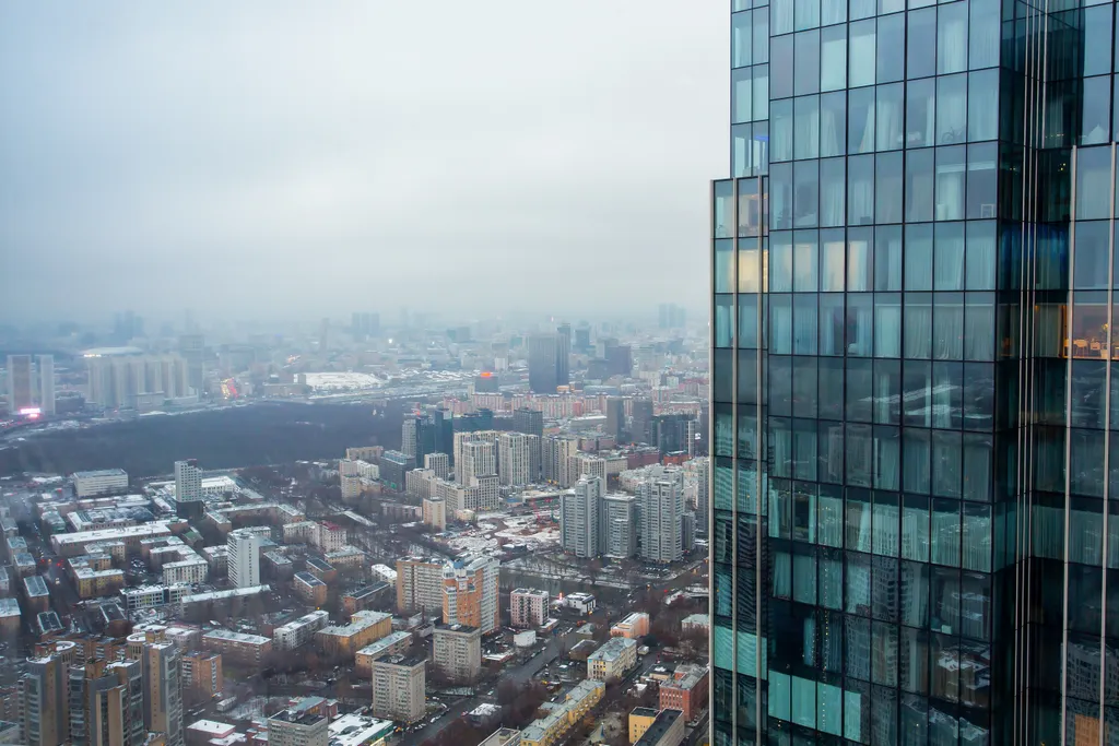 Редкий Пентхаус-формат на 64 этаже, оникс, подсветка, панорамные окна