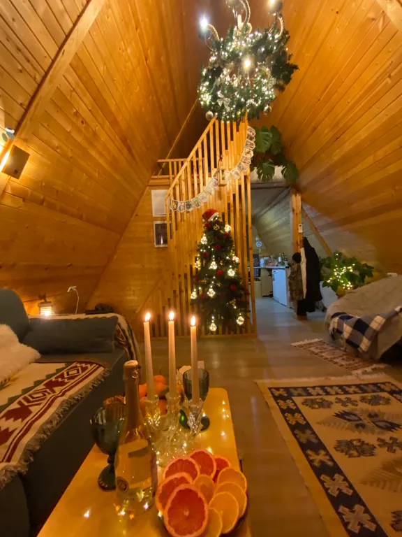 Nelmanhouse домик афрейм с джакузи и баней и видом на море