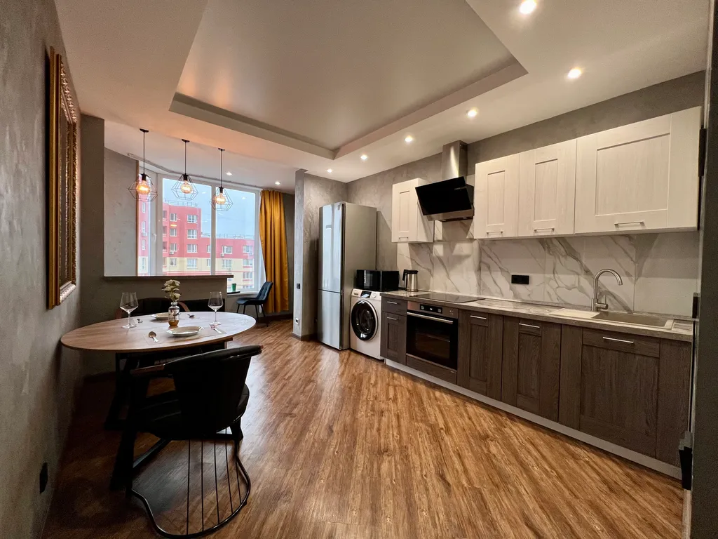 Дизайнерская квартира в прекрасным видом на город