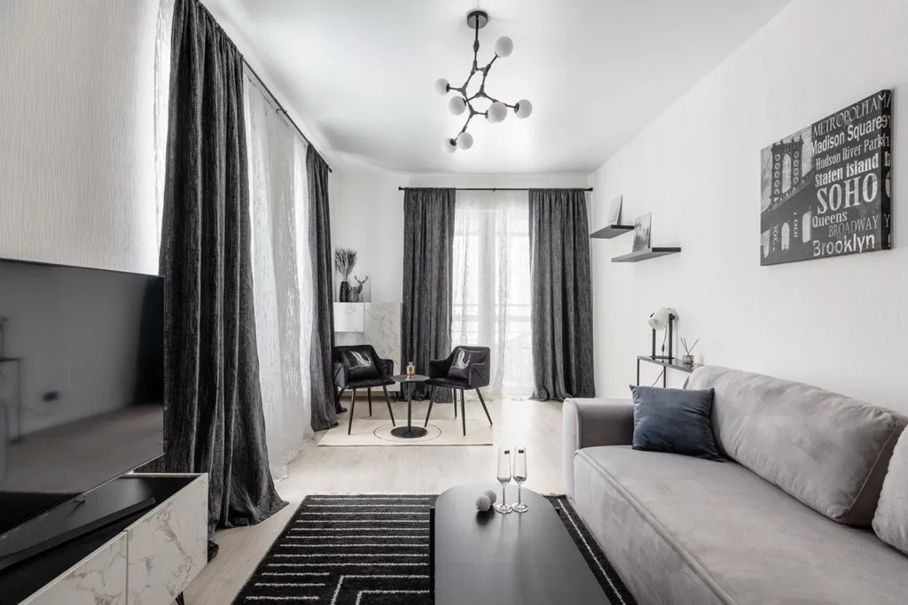 Квартира Квартира Просторная евротрешка — Москва