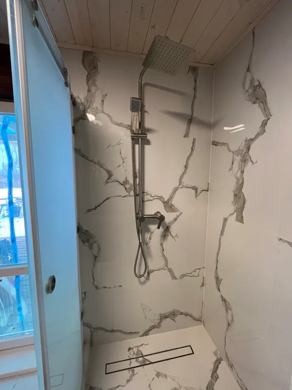 Дом-баня на участке 40 соток