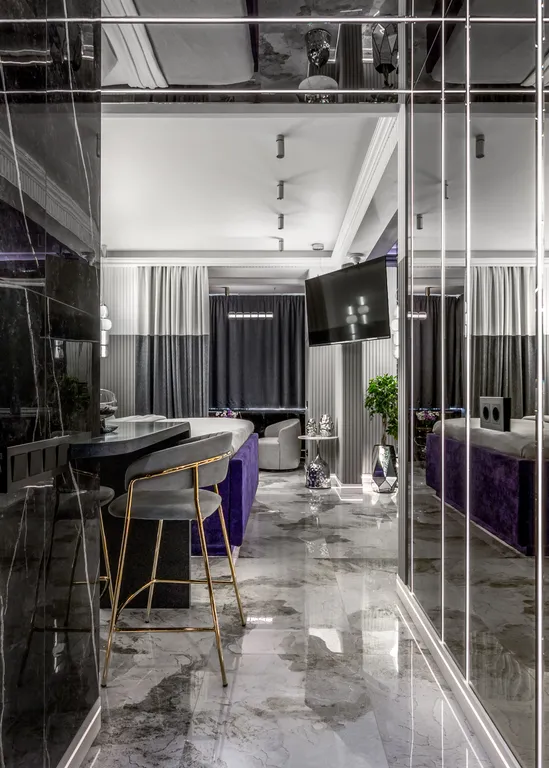 Квартира Квартира Видовая студия с сауной — Санкт-Петербург