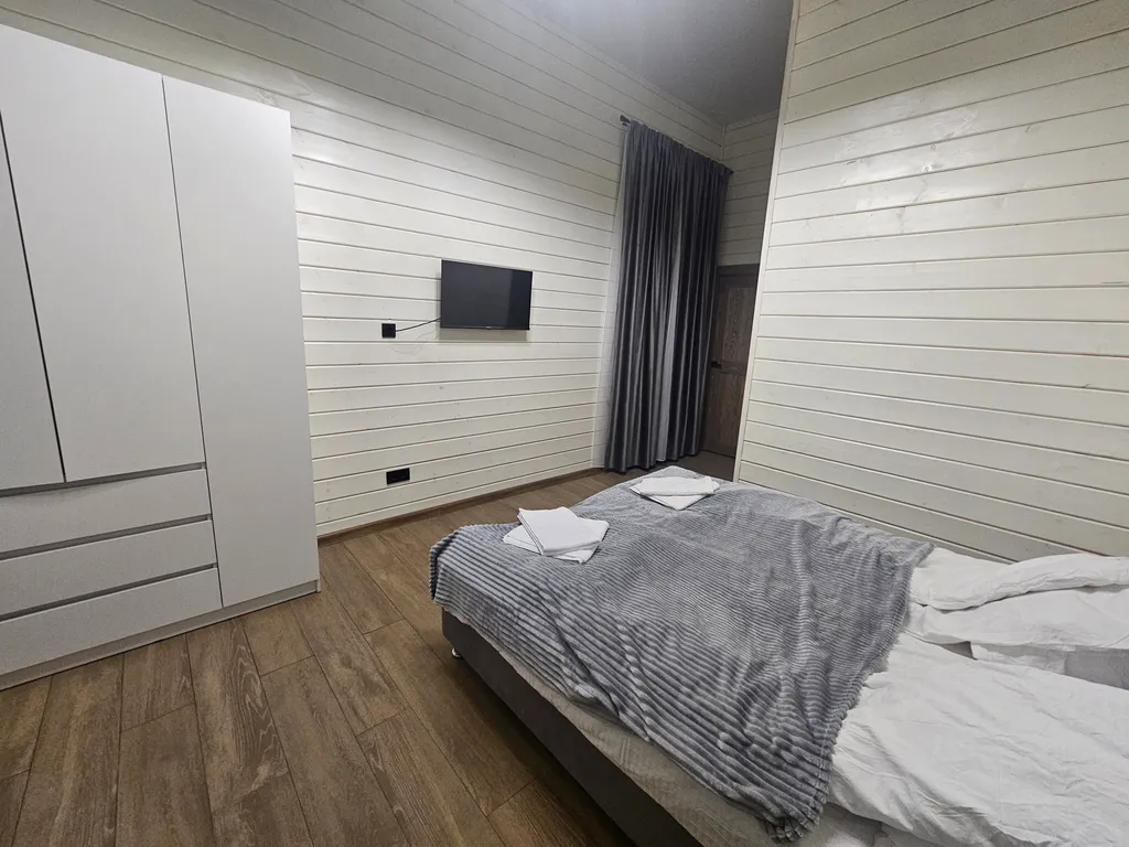 Дом с баней и камином для большой компании