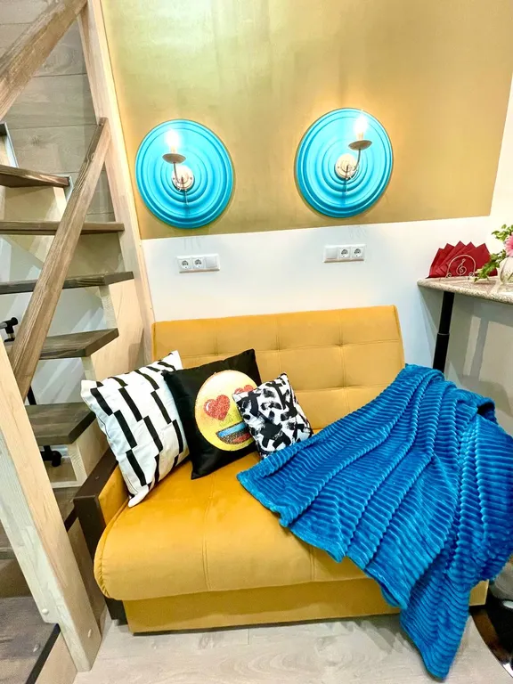 Квартира Квартира Уютная двухэтажная студия рядом с метро Селигерская — Москва